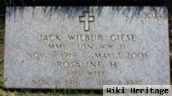 Jack Wilbur Giese