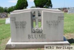 Nellie Mae "mae" Ketchum Blume