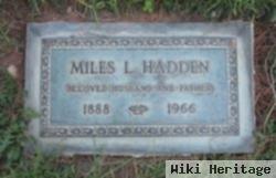 Miles Lewis Hadden