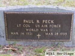 Paul R Peck