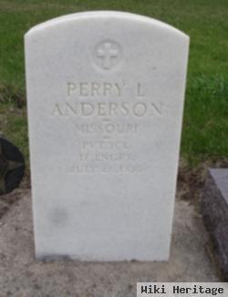 Pvt Perry L Anderson