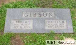 Frances M Gibson