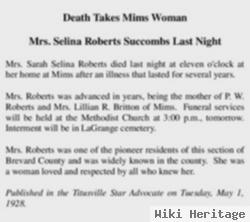 Selina Mole Roberts