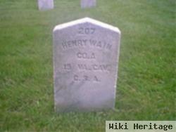 Henry Wain