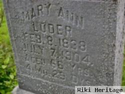 Mary Ann Loder