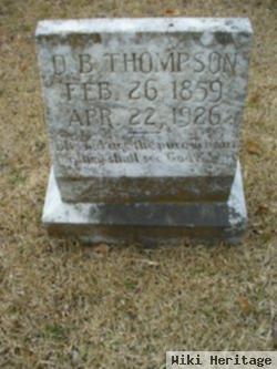 D. B. Thompson