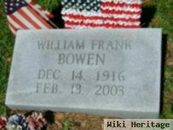 William Frank Bowen