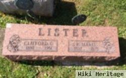 Clifford O. "kissy" Lister