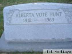 Alberta Vote Hunt