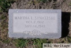 Martha L. Weise Synatzske