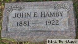 John Edwin Hamby