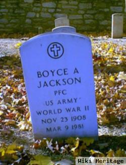 Pfc Boyce Augustus Jackson