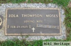 Zola Thompson Moses