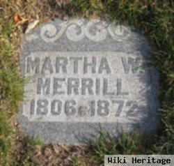 Martha W. Merrill