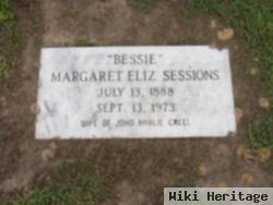 Margaret Elizabeth "bessie" Sessions Creel