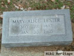 Mary Alice Howell Lester