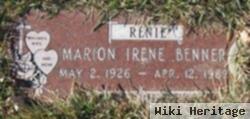 Marion Irene "renie" Littlefield Benner