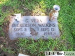 Vera G. Watkins Dickerson