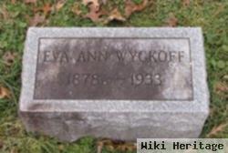 Eva Ann Reed Wyckoff