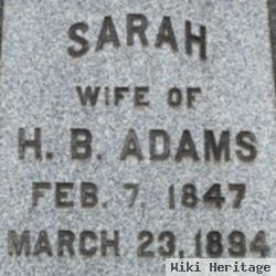 Sarah Adams