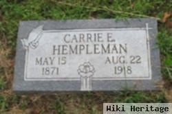 Carrie E Hempleman