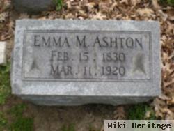 Emma M Mitchell Ashton