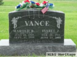 Harold B. Vance