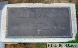 Arious W. Gaddis