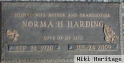 Norma H Hammer Harding