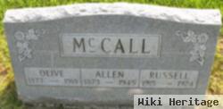 Allen Joseph Mccall