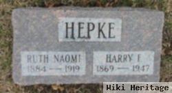 Harry F Hepke