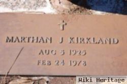 Marthan J Kirkland