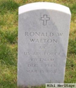 Ronald W Walton