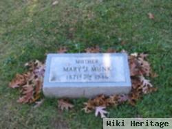 Mary J Homan Munk