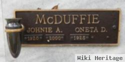 Oneta D Mcduffie