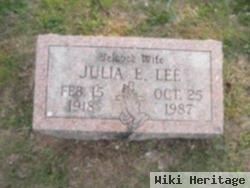 Julia E Lee