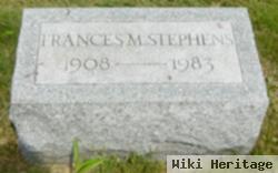 Frances M Stephens