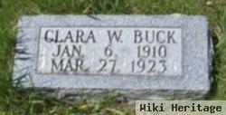 Clara W Buck