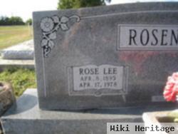 Rose Lee Wilkening Rosenbaum