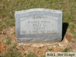 Billy G. Wilson