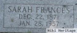 Sarah Frances "fannie" Kuykendall Harrison