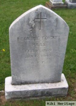 Leontine Foignet Haas