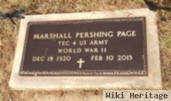 Marshall Pershing Page