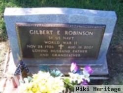 Gilbert E Robinson