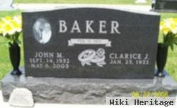 John M Baker