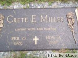 Crete Miller