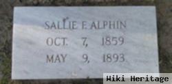 Sallie F Alphin