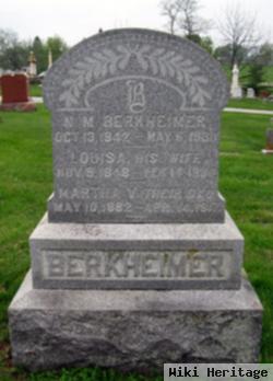 Martha V Berkheimer