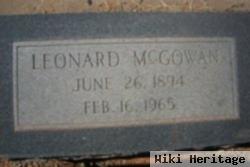 Leonard Mcgowan