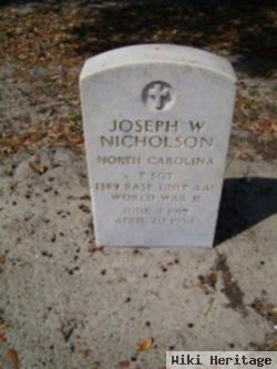 Joseph W. Nicholson